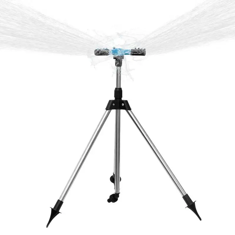 Garden Watering System Stainless Steel Tripod Impact Sprinkler For Farmland Plant Flower Irrigation System 360 Degree Rotation
Garden Watering System Stainless Steel Tripod Impact Sprinkler For Farmland Plant Flower Irrigation System 360 Degree Rotation