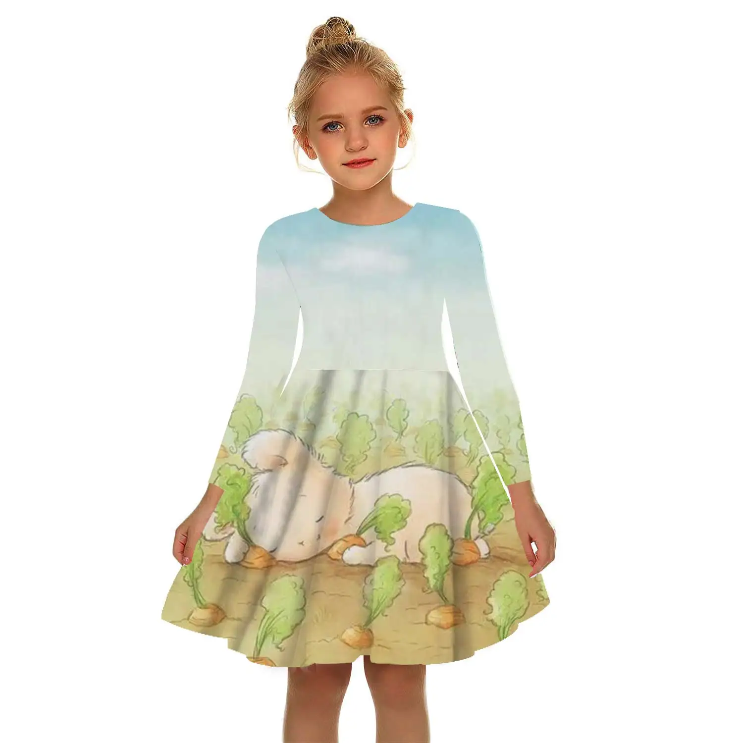 Cute Rabbit Spring Summer Baby Girl Birthday Dress Unicorn 3D Printing Kids Princess Costume Party Cosplay Dress Toddler Dress
Cute Rabbit Spring Summer Baby Girl Birthday Dress Unicorn 3D Printing Kids Princess Costume Party Cosplay Dress Toddler Dress