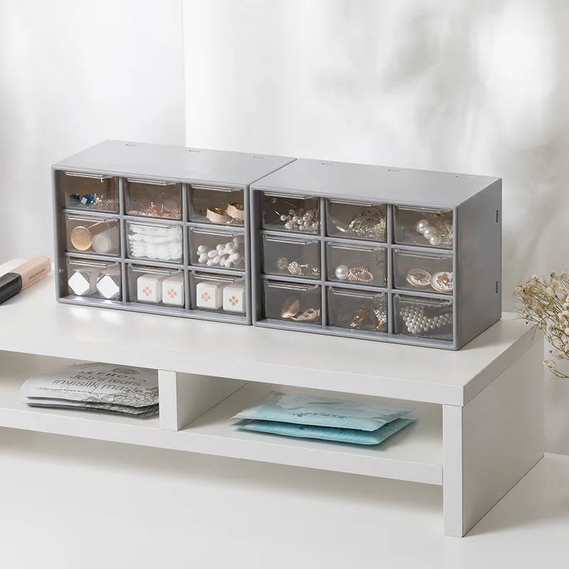 luluhut 9 grids plastic drawer Stationery and jewelry storage drawers Dormitory desk Makeup organizer Beads Earrings Storage Box
luluhut 9 grids plastic drawer Stationery and jewelry storage drawers Dormitory desk Makeup organizer Beads Earrings Storage Box
