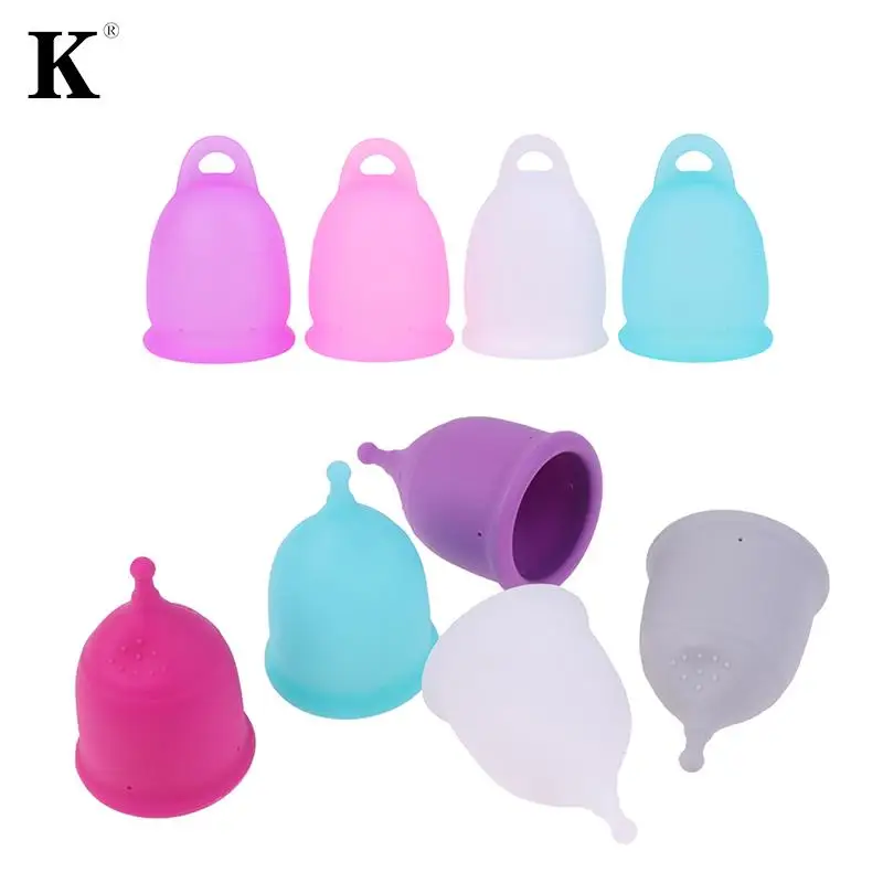 1 шт., многоразовая силиконовая менструальная чаша фиолетового цвета 
1 шт., многоразовая силиконовая менструальная чаша фиолетового цвета