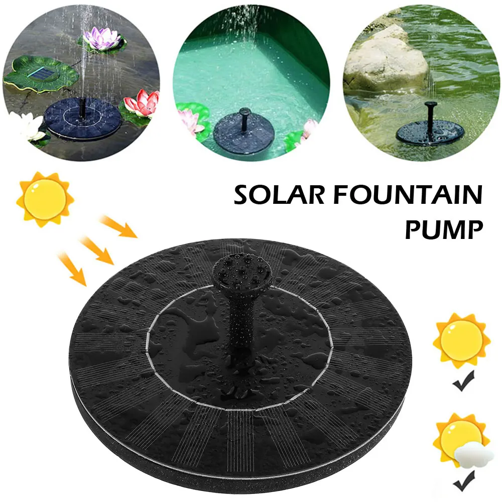 New Solar Water Fountain Floating Pump Pool Pond Decorative Water Pump Fish Pond Waterscape
New Solar Water Fountain Floating Pump Pool Pond Decorative Water Pump Fish Pond Waterscape