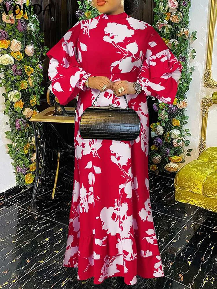 VONDA Oversized 2022 Y2K Women Casual Parchwork Sundress Street Long Robe Floral Printed Vestidos Femme Long Sleeve Maxi Dress
VONDA Oversized 2022 Y2K Women Casual Parchwork Sundress Street Long Robe Floral Printed Vestidos Femme Long Sleeve Maxi Dress