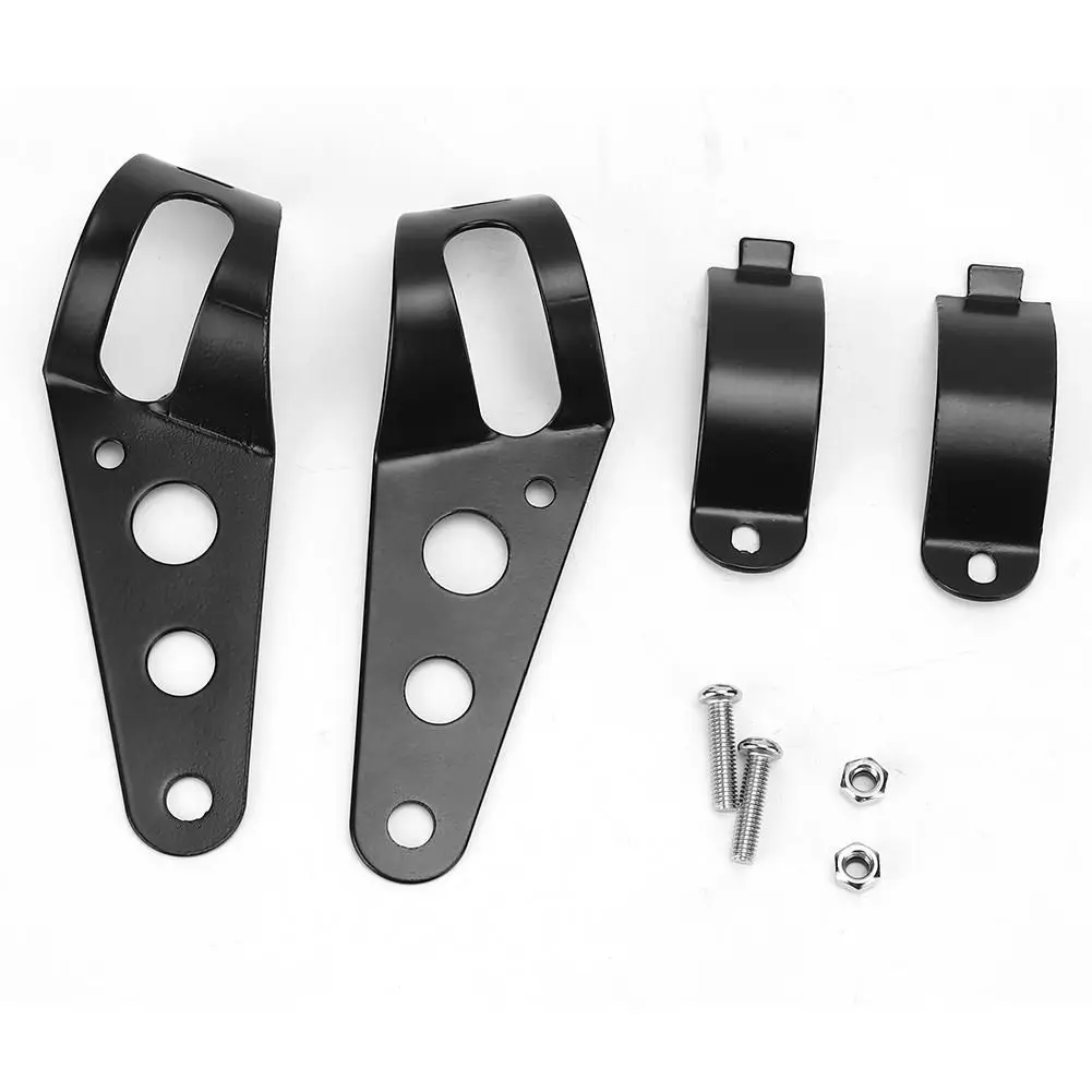 2 шт., универсальные кронштейны для мотоциклетных фар 35-43 мм 
2 шт., универсальные кронштейны для мотоциклетных фар 35-43 мм