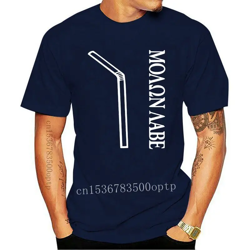 Tee Molon Labe Straw Ban T-Shirt Funny Gun Parody Meme Come And Take It California Famous Brand Men Top Brand Slim
Tee Molon Labe Straw Ban T-Shirt Funny Gun Parody Meme Come And Take It California Famous Brand Men Top Brand Slim