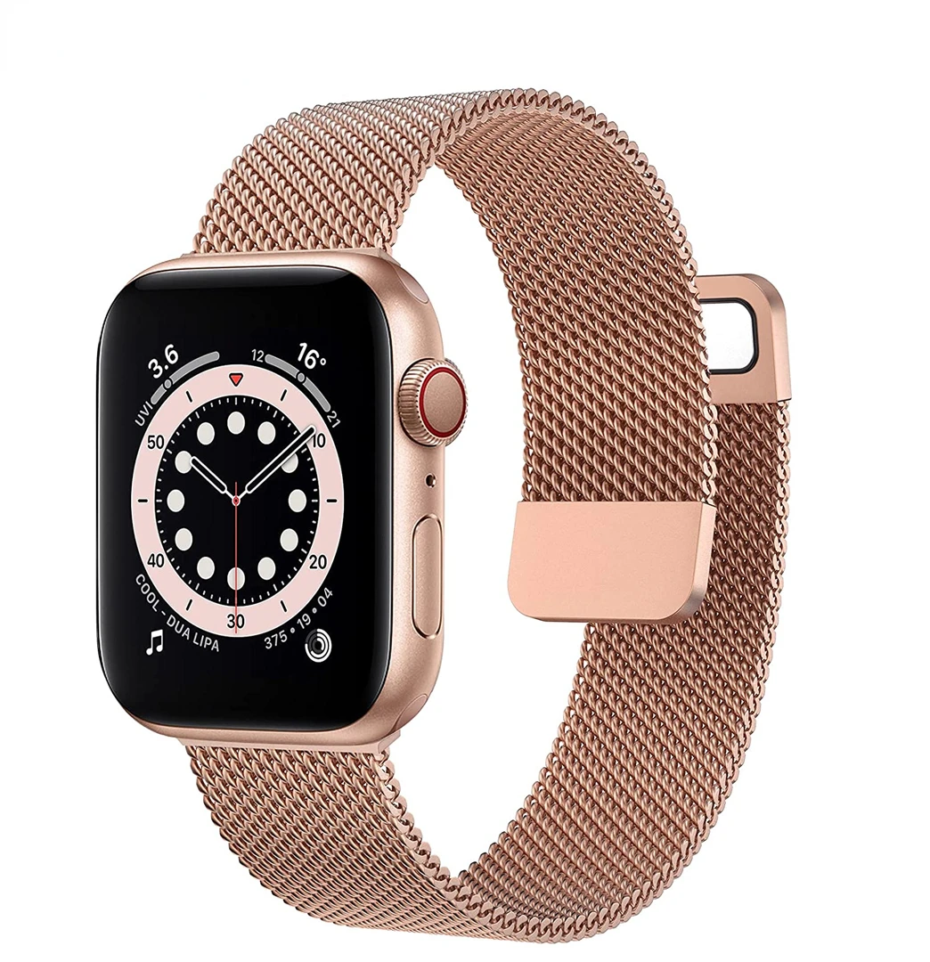 Straps For Apple Watch Series 8 7 6 Band SE 44/40mm for iWatch 5 4 Milanese Strap for Applewatch 45mm Ultra49mm Stainless Steel
Straps For Apple Watch Series 8 7 6 Band SE 44/40mm for iWatch 5 4 Milanese Strap for Applewatch 45mm Ultra49mm Stainless Steel