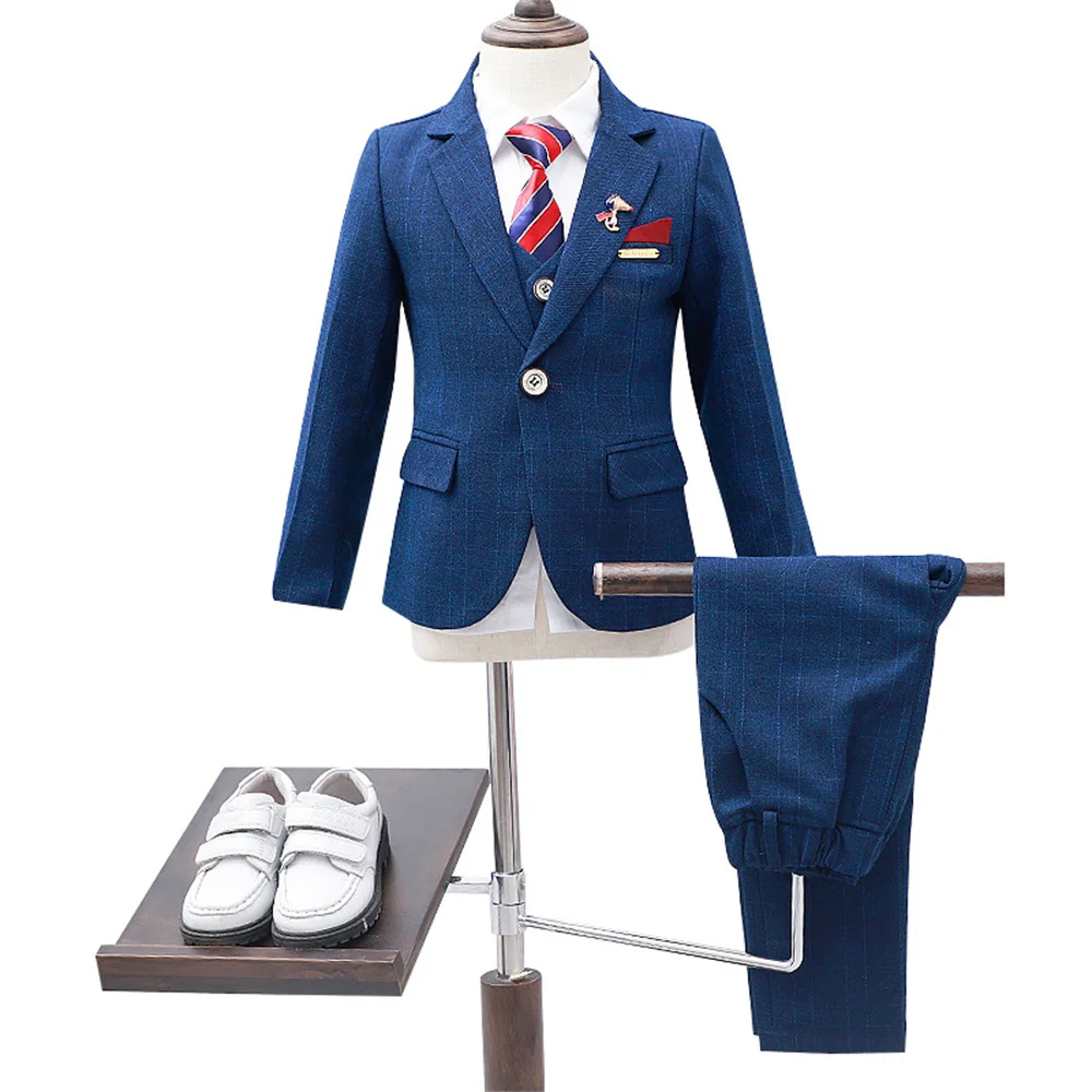 Children's Formal Pant Suits Kids Blazer Vest Shirts Pants Flower Boy Party Birthday Wedding Suits Costume Boys 2023 Outfits
Children's Formal Pant Suits Kids Blazer Vest Shirts Pants Flower Boy Party Birthday Wedding Suits Costume Boys 2023 Outfits