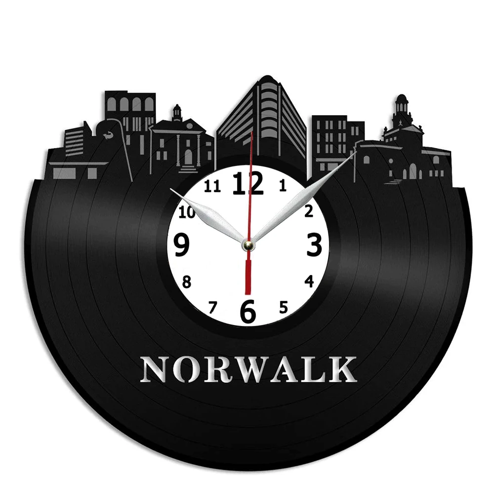 Виниловые настенные часы Norwalk, 12 дюймов, домашний декор для комнаты, подарок для друга ручной работы
Виниловые настенные часы Norwalk, 12 дюймов, домашний декор для комнаты, подарок для друга ручной работы
