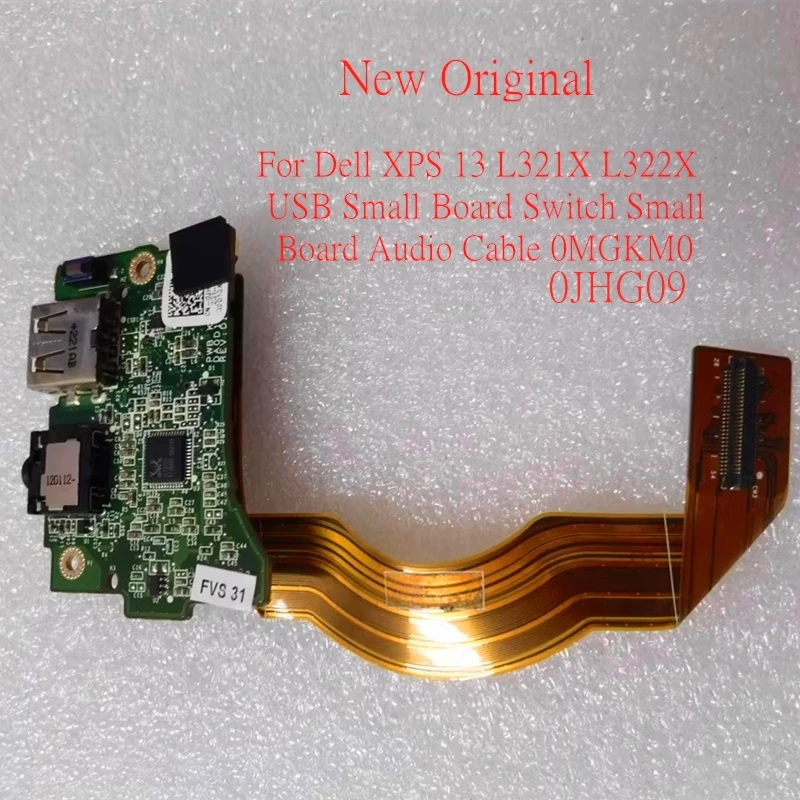 Новая оригинальная плата переключателя для ноутбука Dell XPS 13 L321X L322X USB маленькая плата переключатель маленькая плата аудио кабель 0MGKM0 0JHG09
Новая оригинальная плата переключателя для ноутбука Dell XPS 13 L321X L322X USB маленькая плата переключатель маленькая плата аудио кабель 0MGKM0 0JHG09
