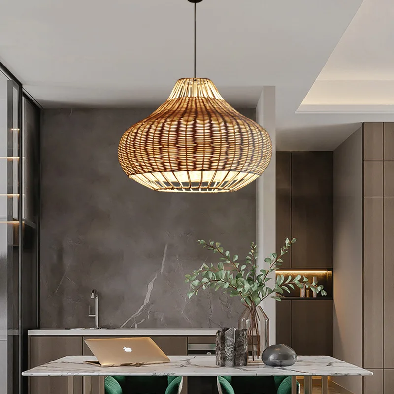 Southeast Asian Pendant Lights Handmade Rattan Hanglamp For Dining Room Bedroom Bar Decor Lighting Modern Home Kitchen Fixtures
Southeast Asian Pendant Lights Handmade Rattan Hanglamp For Dining Room Bedroom Bar Decor Lighting Modern Home Kitchen Fixtures