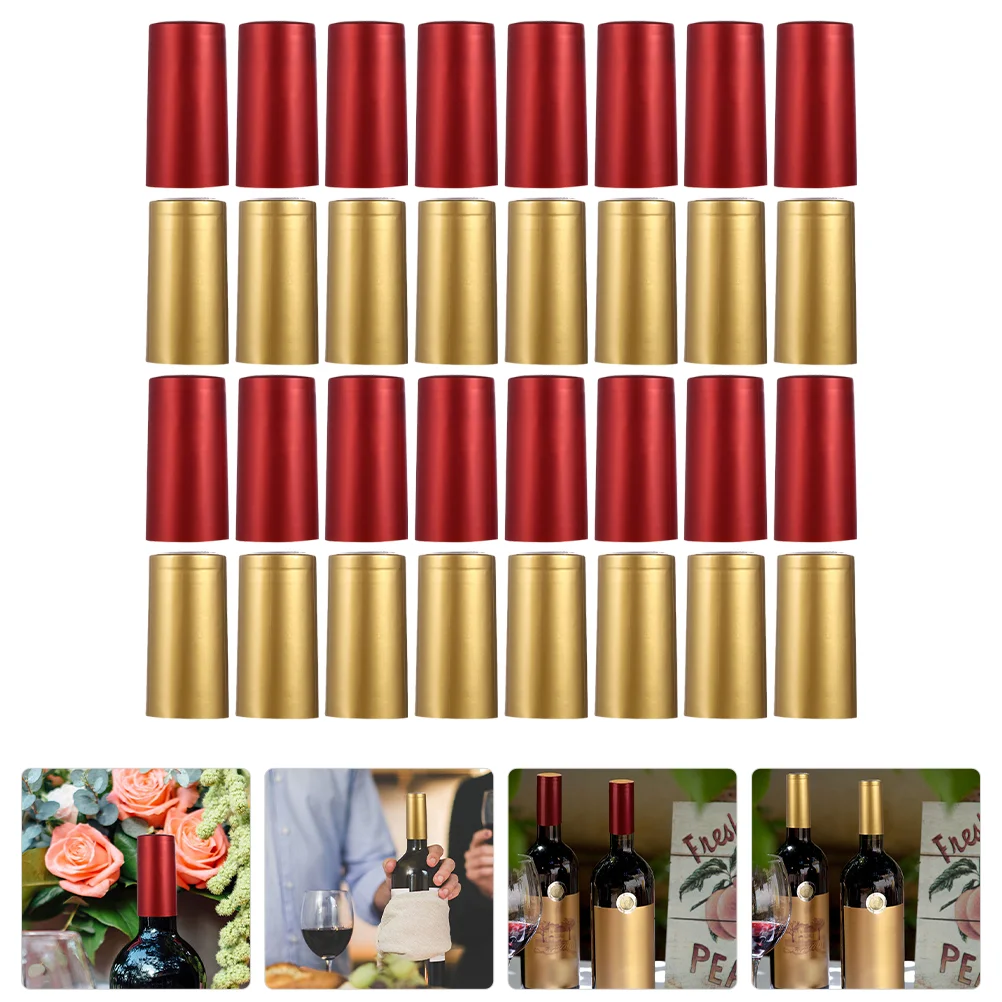 Bottle Shrink Film Stoppers Accessories Red Tops Covers Wrap Heat Caps Seal 
Bottle Shrink Film Stoppers Accessories Red Tops Covers Wrap Heat Caps Seal