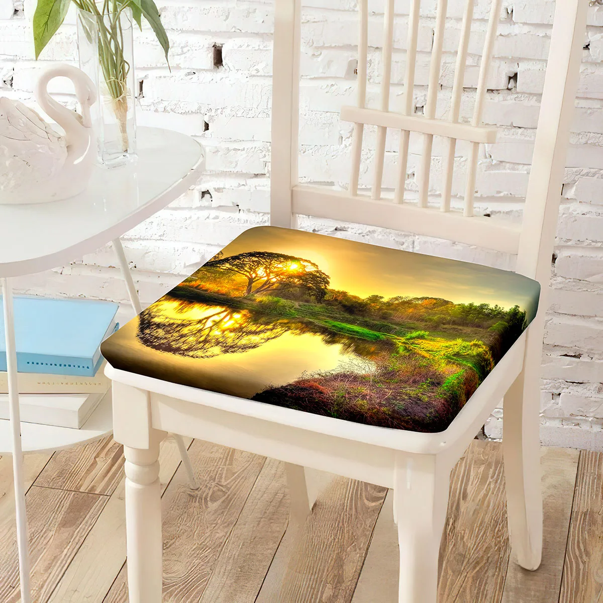 Sunset Pond Trees Printed Chair Cushion Soft Breathable Equipped with Invisible Zipper Chairs Pad for Travel Car Pads Home Decor
Sunset Pond Trees Printed Chair Cushion Soft Breathable Equipped with Invisible Zipper Chairs Pad for Travel Car Pads Home Decor