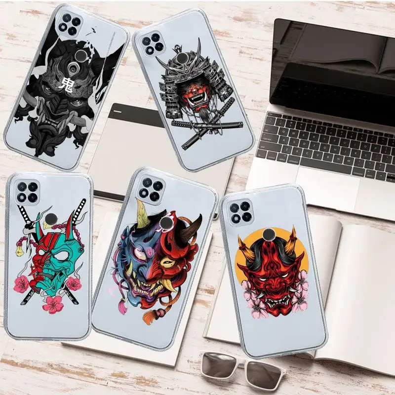 Samurai Oni Mask Phone Case Transparent for Xiaomi redmi note x f poco 10 11 9 7 8 3 i t s E pro cover shell coque
Samurai Oni Mask Phone Case Transparent for Xiaomi redmi note x f poco 10 11 9 7 8 3 i t s E pro cover shell coque