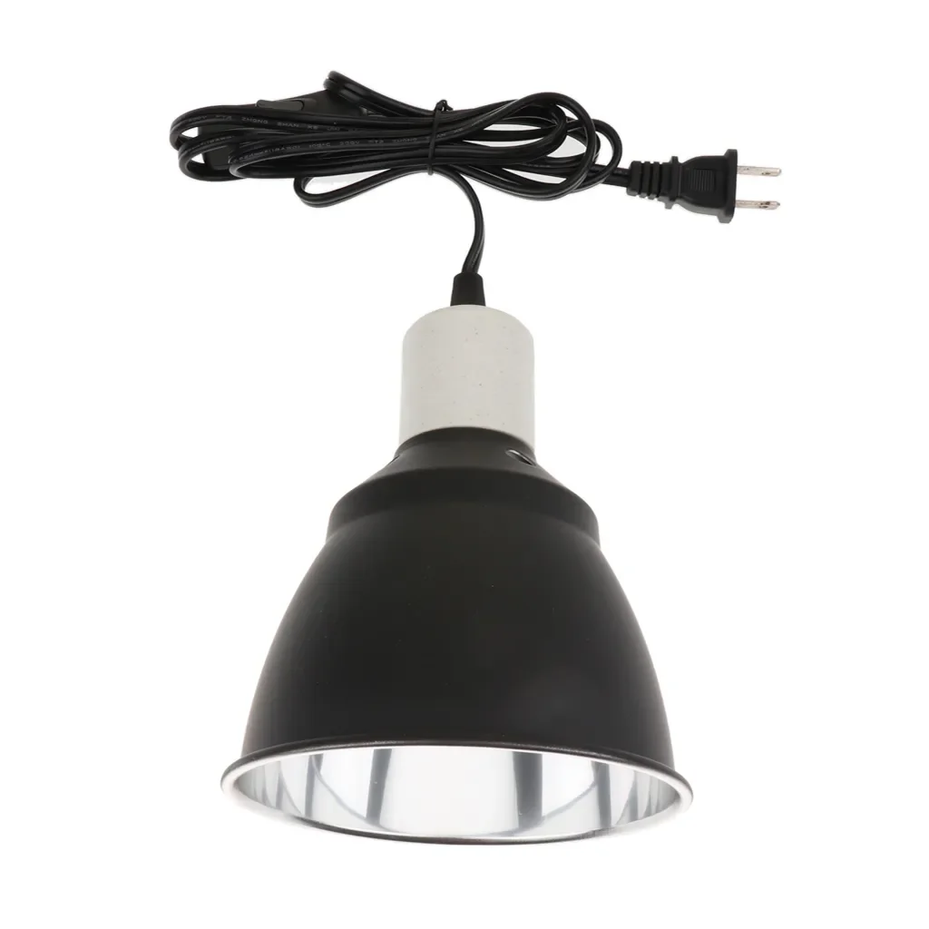 Plug Reptile Heating Light UVA UVB Bulb Dome Lampshade Lamp Holder E27 Base with on/off Switch, Terrarium Vivarium Use
Plug Reptile Heating Light UVA UVB Bulb Dome Lampshade Lamp Holder E27 Base with on/off Switch, Terrarium Vivarium Use