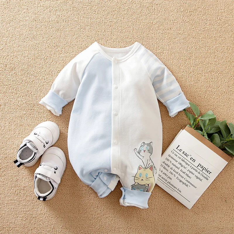 Baby Boy Romper Jumpsuit Cotton New Born Girl Clothes Cat Fall Newborn Ramper Boutique Costume One Piece Mother Kids Clothing
Baby Boy Romper Jumpsuit Cotton New Born Girl Clothes Cat Fall Newborn Ramper Boutique Costume One Piece Mother Kids Clothing