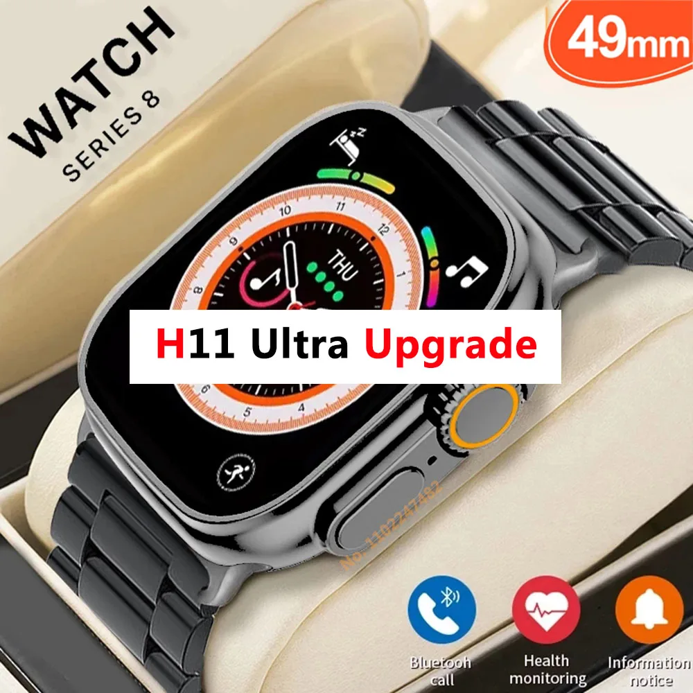 H11 Ultra Upgraded Smartwatch IWO 16 Watch Ultra Plus 2023 Series 8 Compass reloj hombre GPS Smart Watch Men Pk HK8 Pro Max W68
H11 Ultra Upgraded Smartwatch IWO 16 Watch Ultra Plus 2023 Series 8 Compass reloj hombre GPS Smart Watch Men Pk HK8 Pro Max W68