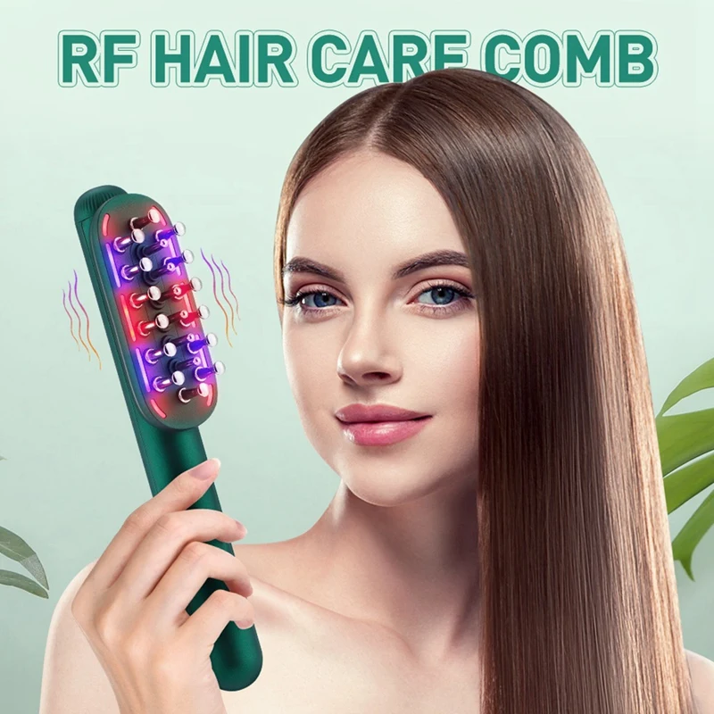 Hair Straightener Brush RF Radio Frequency Hair Care Comb With Anti-Scald Feature Heats Up Quickly Easy To Use
Hair Straightener Brush RF Radio Frequency Hair Care Comb With Anti-Scald Feature Heats Up Quickly Easy To Use