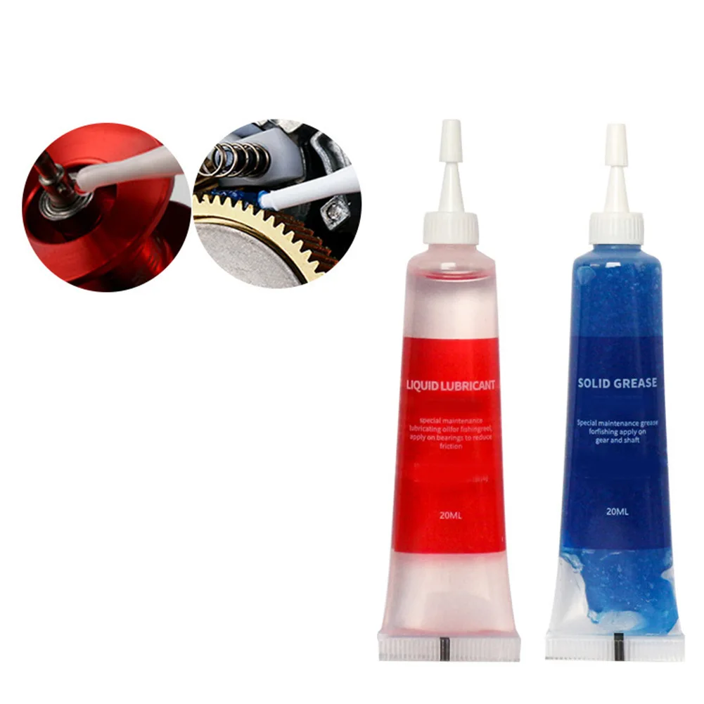 2pcs 20ml Fishing Reel Lubricant Grease Fishing Reels Oil For Baitcasting Spinning Fishing Reel Bearing Maintenance Fishing Tool
2pcs 20ml Fishing Reel Lubricant Grease Fishing Reels Oil For Baitcasting Spinning Fishing Reel Bearing Maintenance Fishing Tool