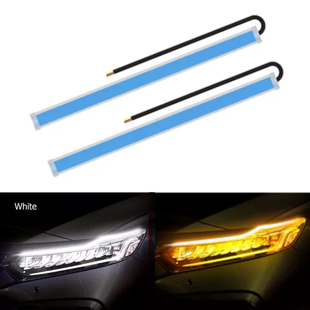 Start-Scan LED Car DRL Daytime Running Lights Auto Flowing Turn Signal Guide Thin Strip Lamp Styling Auto Accessories
Start-Scan LED Car DRL Daytime Running Lights Auto Flowing Turn Signal Guide Thin Strip Lamp Styling Auto Accessories