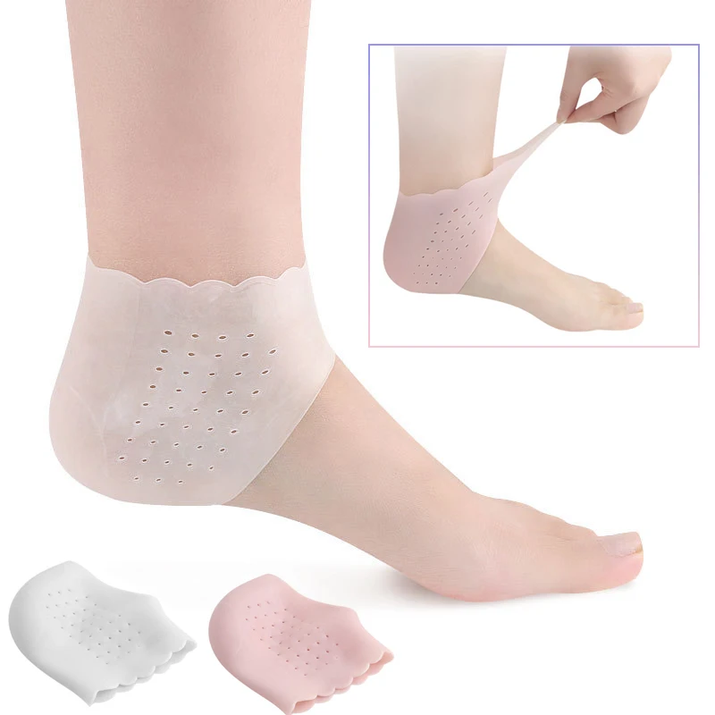 1 пара, Увлажняющие гелевые тонкие силиконовые носки для пятки
1 пара, Увлажняющие гелевые тонкие силиконовые носки для пятки