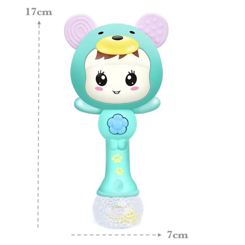 Baby Music Rattle Teether Toy Girl for Child 0-12 Education Mobile Cot Kids Bed Newborn Stroller Crib Infant Pacifier Weep Tear
Baby Music Rattle Teether Toy Girl for Child 0-12 Education Mobile Cot Kids Bed Newborn Stroller Crib Infant Pacifier Weep Tear