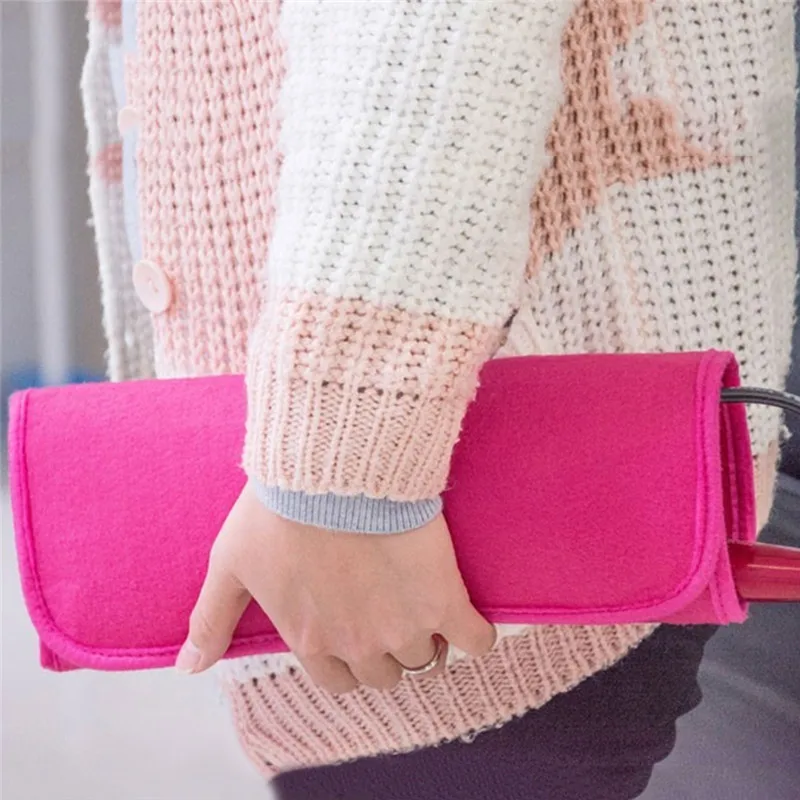 Woman Travel Hair Straightener Storage Bag Heat-Resistant Pad Portable Heat Resistant Bag Storage Bag
Woman Travel Hair Straightener Storage Bag Heat-Resistant Pad Portable Heat Resistant Bag Storage Bag