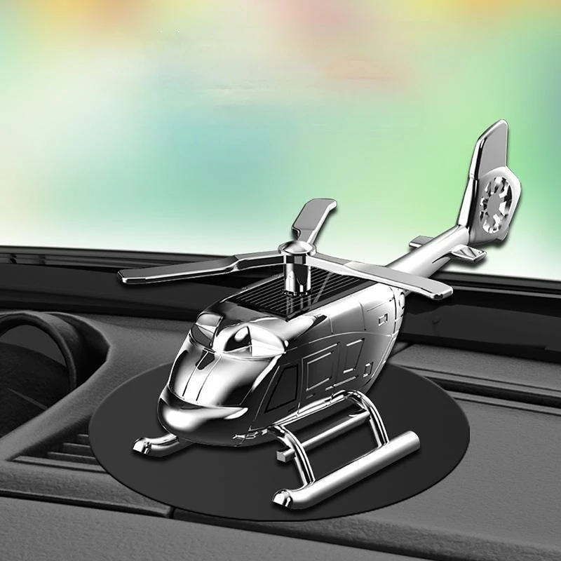 Car Air Purifying Fragrance Helicopter Ornament Model Solar Rotation Auto Interior Aromatherapy Decoration Accessories Toys Gift
Car Air Purifying Fragrance Helicopter Ornament Model Solar Rotation Auto Interior Aromatherapy Decoration Accessories Toys Gift