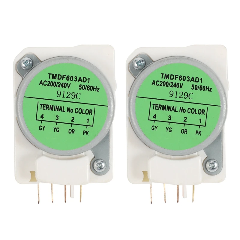 2X Mechanical Defrosting Timer For Refrigerator Parts TMDF603AD1 Refrigerator Defrosting Timer
2X Mechanical Defrosting Timer For Refrigerator Parts TMDF603AD1 Refrigerator Defrosting Timer