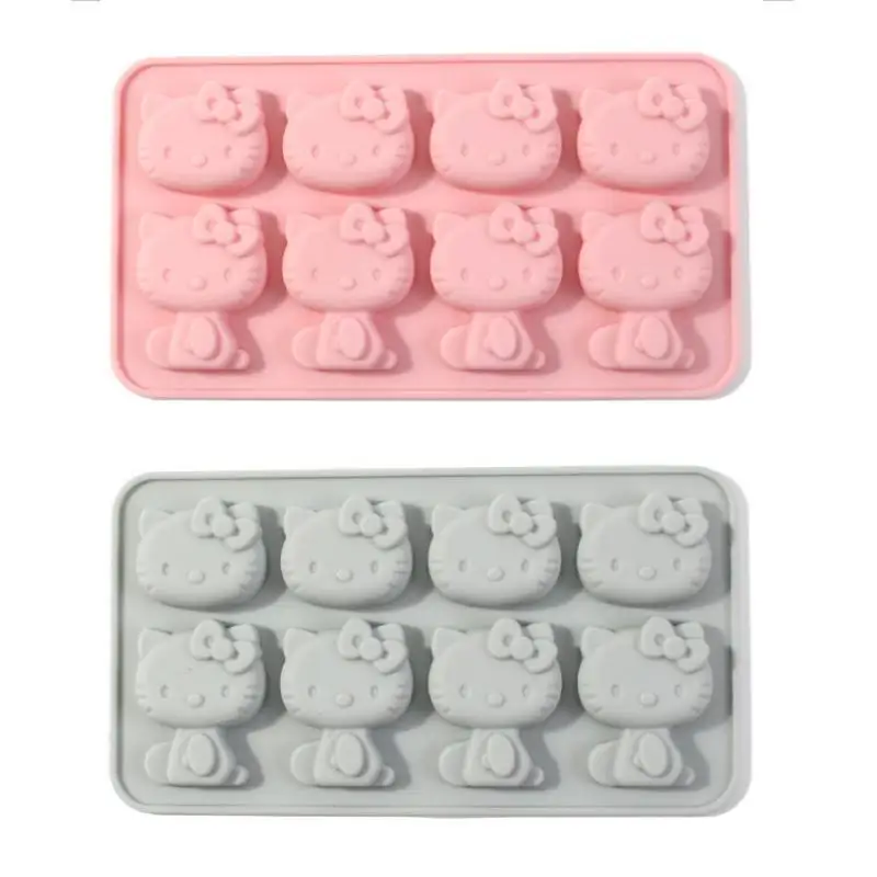 Силиконовая форма для льда Hello Kitty милая Sanrio шоколадных печенья сделай сам Kuromi