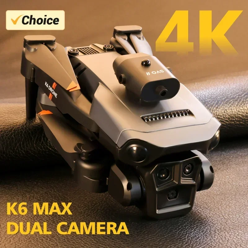 HJ 4K Professional Quadcopter Four Way Obstacle Avoidance New K6 Max RC Drone Three Camera Optical Flow Positioning DronToy
HJ 4K Professional Quadcopter Four Way Obstacle Avoidance New K6 Max RC Drone Three Camera Optical Flow Positioning DronToy