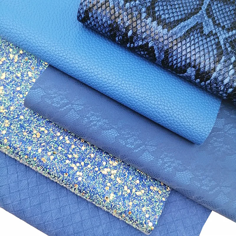 Blue Tissel Glitter Leather Snake Faux Leather Sheets Lace Litchi Pattern Synthetic Leather Fabric for DIY 21x29CM Y076
Blue Tissel Glitter Leather Snake Faux Leather Sheets Lace Litchi Pattern Synthetic Leather Fabric for DIY 21x29CM Y076
