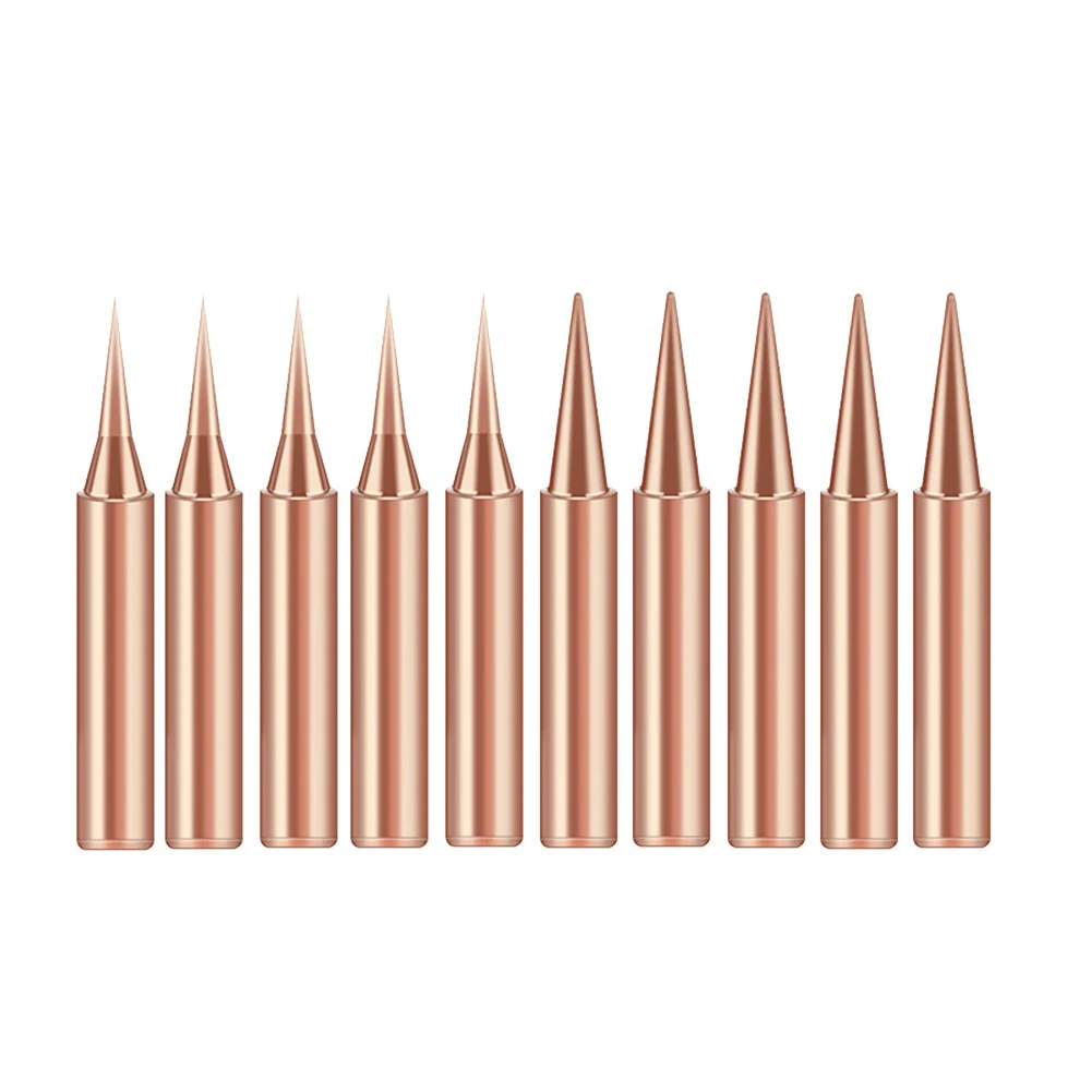 Durable Hot Sale Newest Reliable Useful Tools Soldering Iron Tip 900M-T 10PCS 6mm 900M-T 900M-T-B 900M-T-I Copper
Durable Hot Sale Newest Reliable Useful Tools Soldering Iron Tip 900M-T 10PCS 6mm 900M-T 900M-T-B 900M-T-I Copper