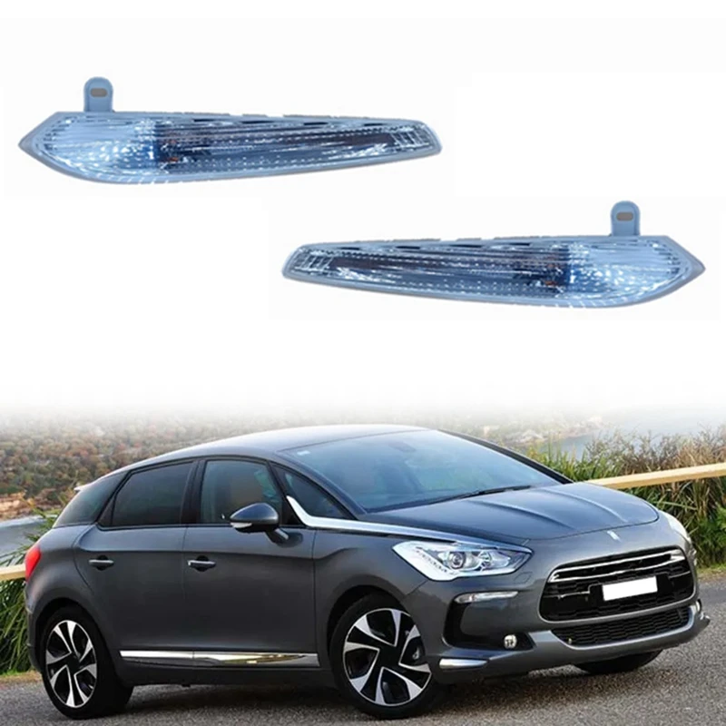 1Pair Car Front Bumper Corner Turn Signal Sequential Lights Bumper Lights With Bulbs For Citroen DS5 2013-2017
1Pair Car Front Bumper Corner Turn Signal Sequential Lights Bumper Lights With Bulbs For Citroen DS5 2013-2017