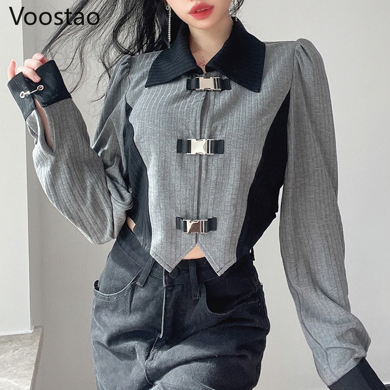 Vintage Gothic Y2k T-shirts Mujer Camisetas Women Chic Grunge Punk Tops Streetwear Harajuku Long Sleeve Crop Tops Aesthetic Tees
Vintage Gothic Y2k T-shirts Mujer Camisetas Women Chic Grunge Punk Tops Streetwear Harajuku Long Sleeve Crop Tops Aesthetic Tees