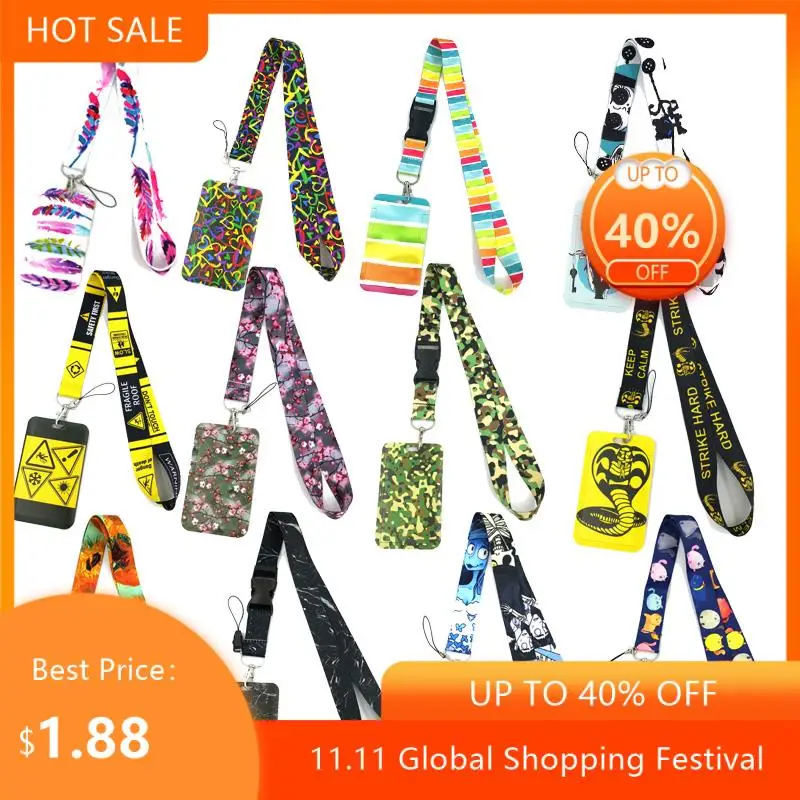 Art Cartoon Anime Fashion Lanyards Bus ID Name Work Card Holder Accessories Decorations Kids Gifts
Art Cartoon Anime Fashion Lanyards Bus ID Name Work Card Holder Accessories Decorations Kids Gifts