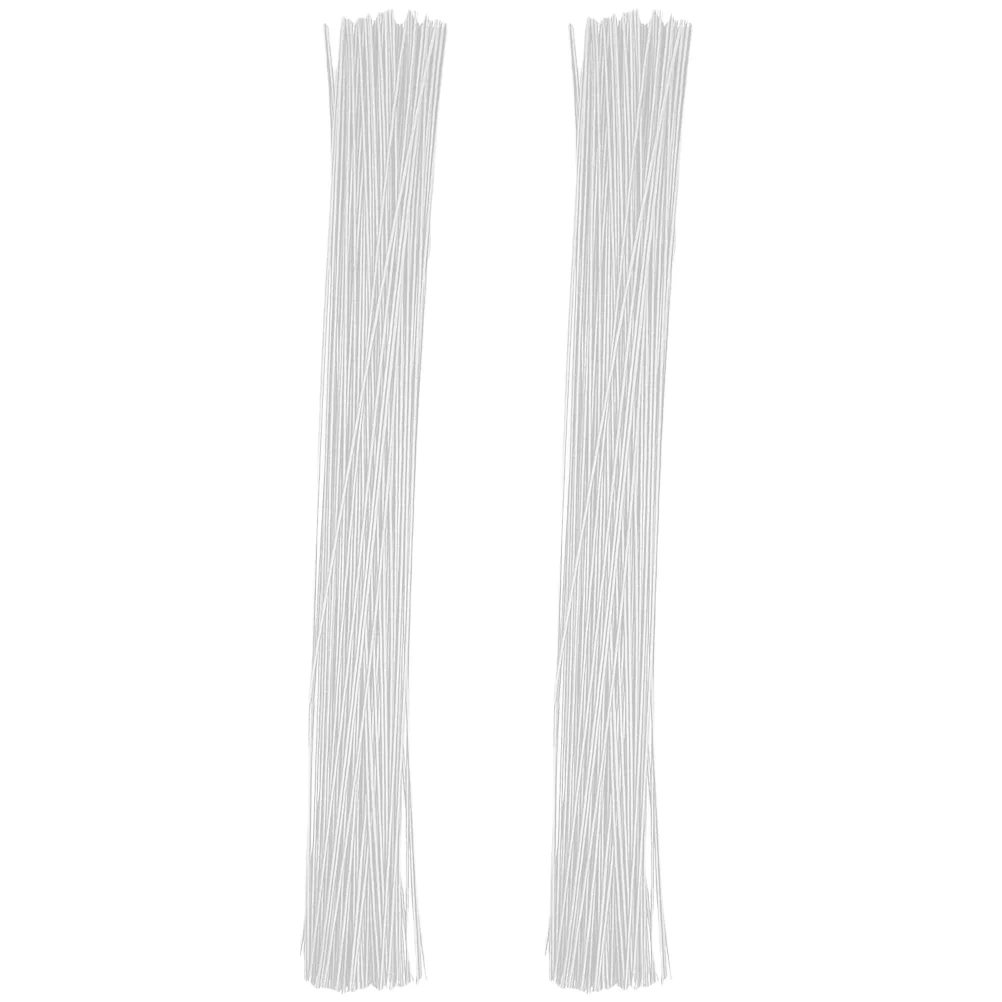 100 Pcs Florist Wires Shop Wrapping Craft Crafts Iron Stems Handwork Convenient DIY 
100 Pcs Florist Wires Shop Wrapping Craft Crafts Iron Stems Handwork Convenient DIY