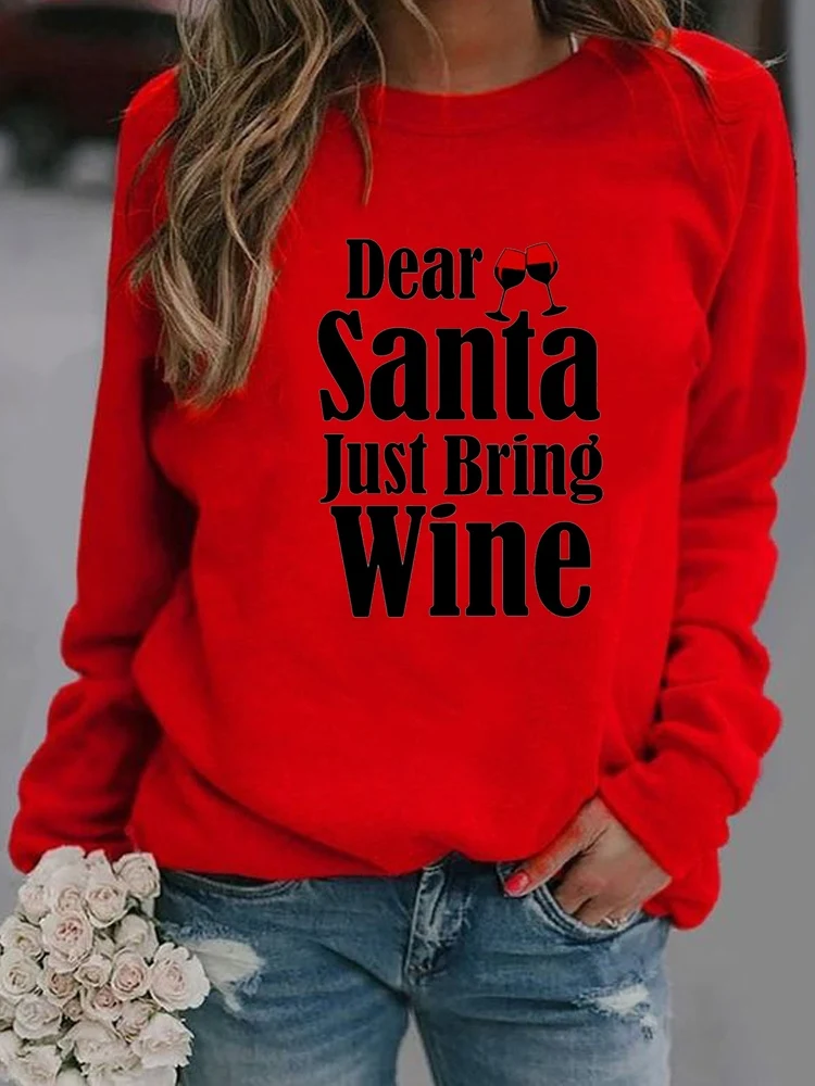 Festival Pullovers Wine Love Sweet Trend Merry Christmas Fashion Women Casual Female Hoodies Print Woman Graphic Sweatshirts
Festival Pullovers Wine Love Sweet Trend Merry Christmas Fashion Women Casual Female Hoodies Print Woman Graphic Sweatshirts