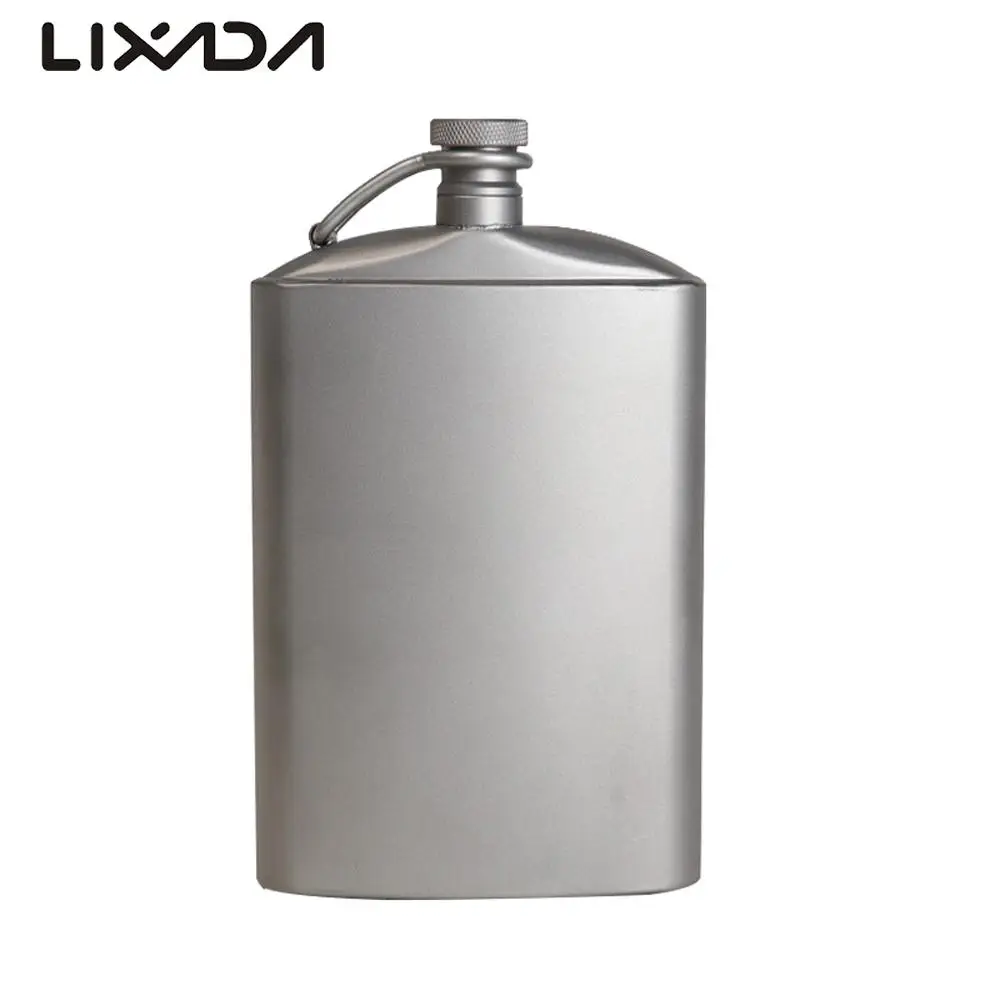 Ti Flask for 200ML/260ML Alcohol Whisky Wine Flask Ultralight Hydration Flat Bottle for Outdoor Camping Hiking Picnic
Ti Flask for 200ML/260ML Alcohol Whisky Wine Flask Ultralight Hydration Flat Bottle for Outdoor Camping Hiking Picnic
