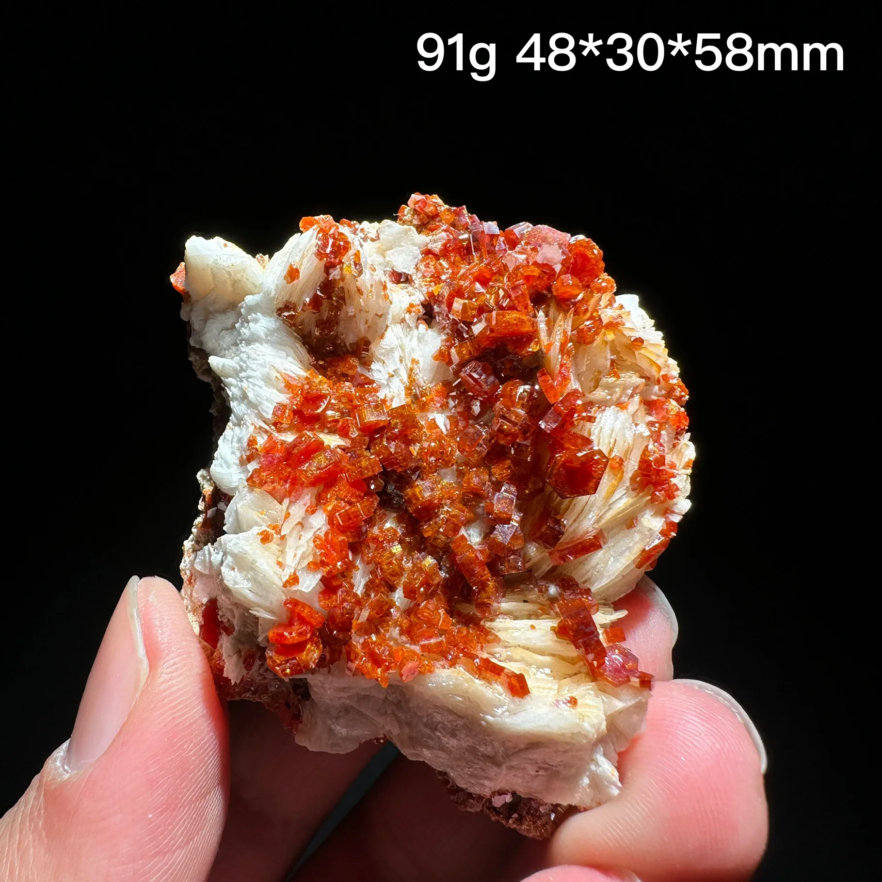 Кристалл ванадинит 
Кристалл ванадинит