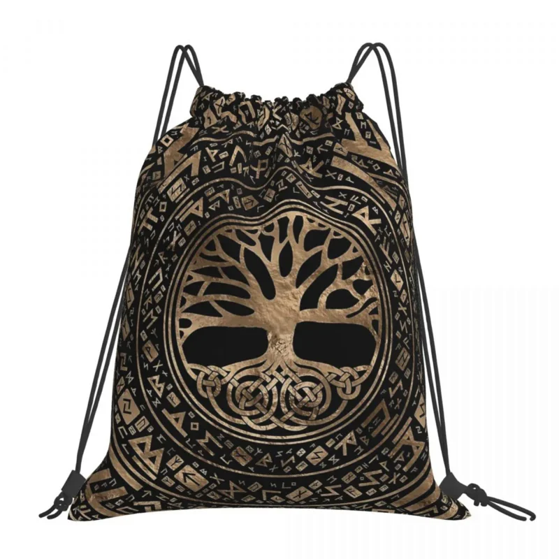 Tree Of Life -Yggdrasil Runic Pattern Backpacks Casual Portable Drawstring Bags Drawstring Bundle Pocket Sports Bag Book Bags
Tree Of Life -Yggdrasil Runic Pattern Backpacks Casual Portable Drawstring Bags Drawstring Bundle Pocket Sports Bag Book Bags