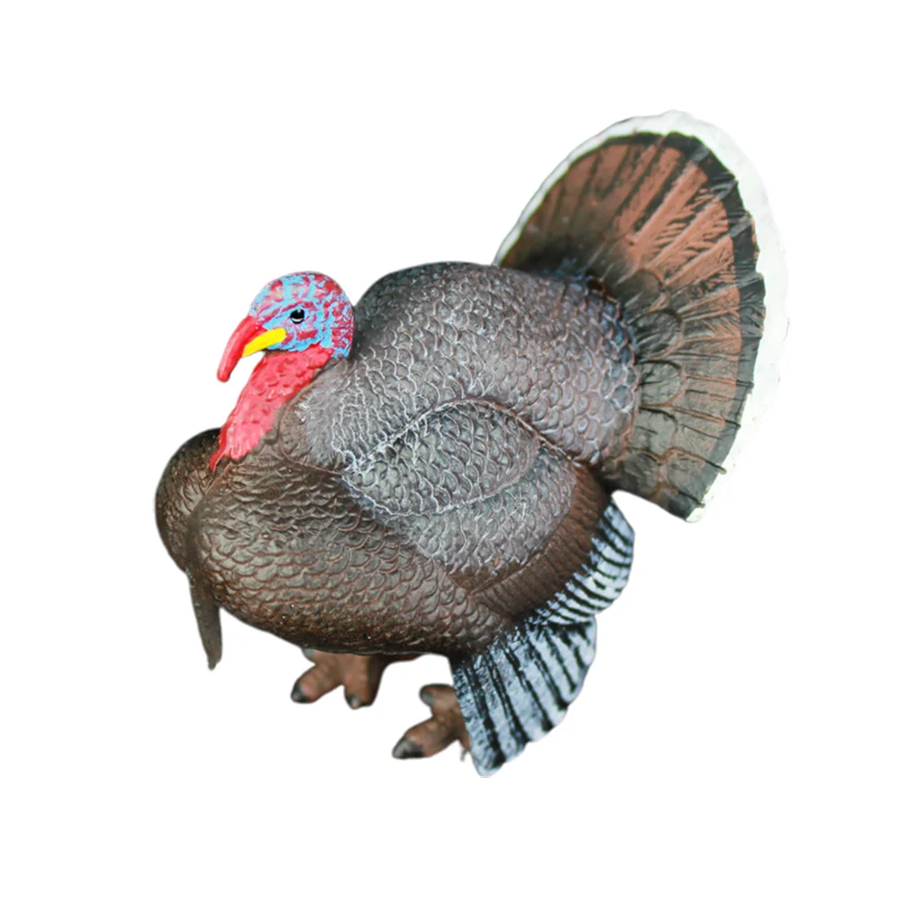 Toy Realistic Turkey Figurine Children's Ornament Simulation Model Animal Wildlife Home Miniature Decor
Toy Realistic Turkey Figurine Children's Ornament Simulation Model Animal Wildlife Home Miniature Decor