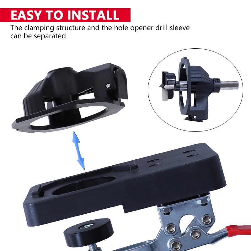 35mm Woodworking Hole Drilling Guide Locator Drill Quick Lock Door Hole Opener Wood Cutter Carpenter Cabinet Accessories Tools
35mm Woodworking Hole Drilling Guide Locator Drill Quick Lock Door Hole Opener Wood Cutter Carpenter Cabinet Accessories Tools