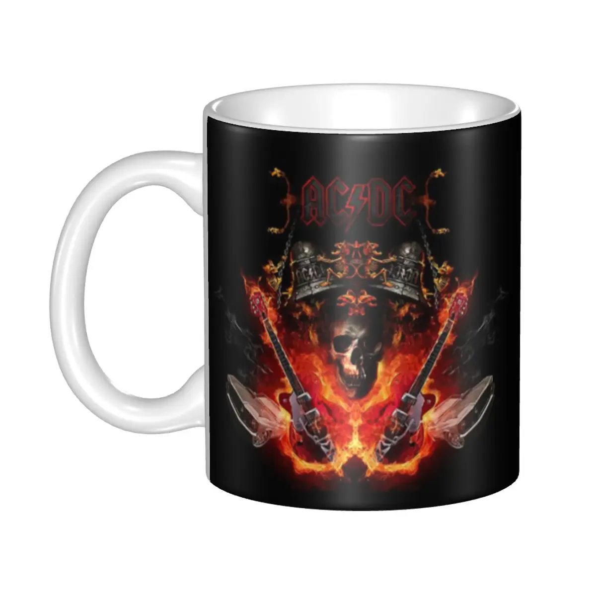 Metal Hard Rock Dc Mug Personalized Australian AC DC Rock Band Ceramic Coffee Mug Cup Creative Present
Metal Hard Rock Dc Mug Personalized Australian AC DC Rock Band Ceramic Coffee Mug Cup Creative Present