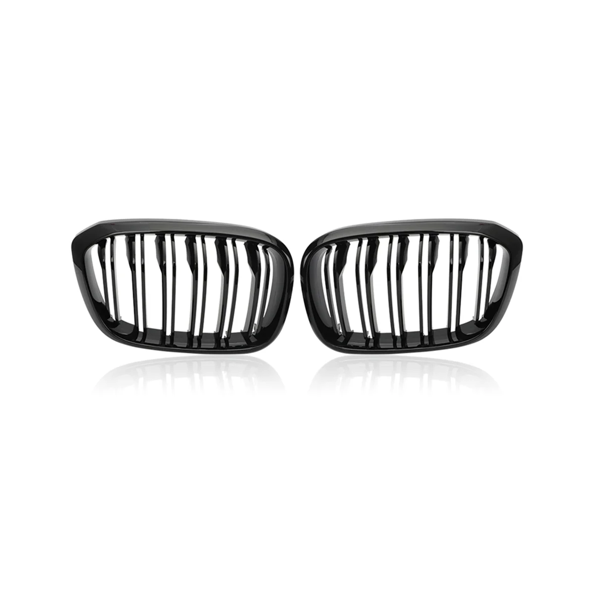 

Double Slat Grille Kidney Grill Grille Center Grille Intake Grille Car for BMW 3 4 X3 G01 G08 X4 G02 2018-2021