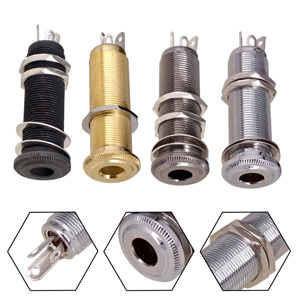 Electric Guitar Bass 1/4 Inch Output Jacks Plug Socket 6.35mm Socket Stereo Guitar Accessories Parts Musical Instruments
Electric Guitar Bass 1/4 Inch Output Jacks Plug Socket 6.35mm Socket Stereo Guitar Accessories Parts Musical Instruments