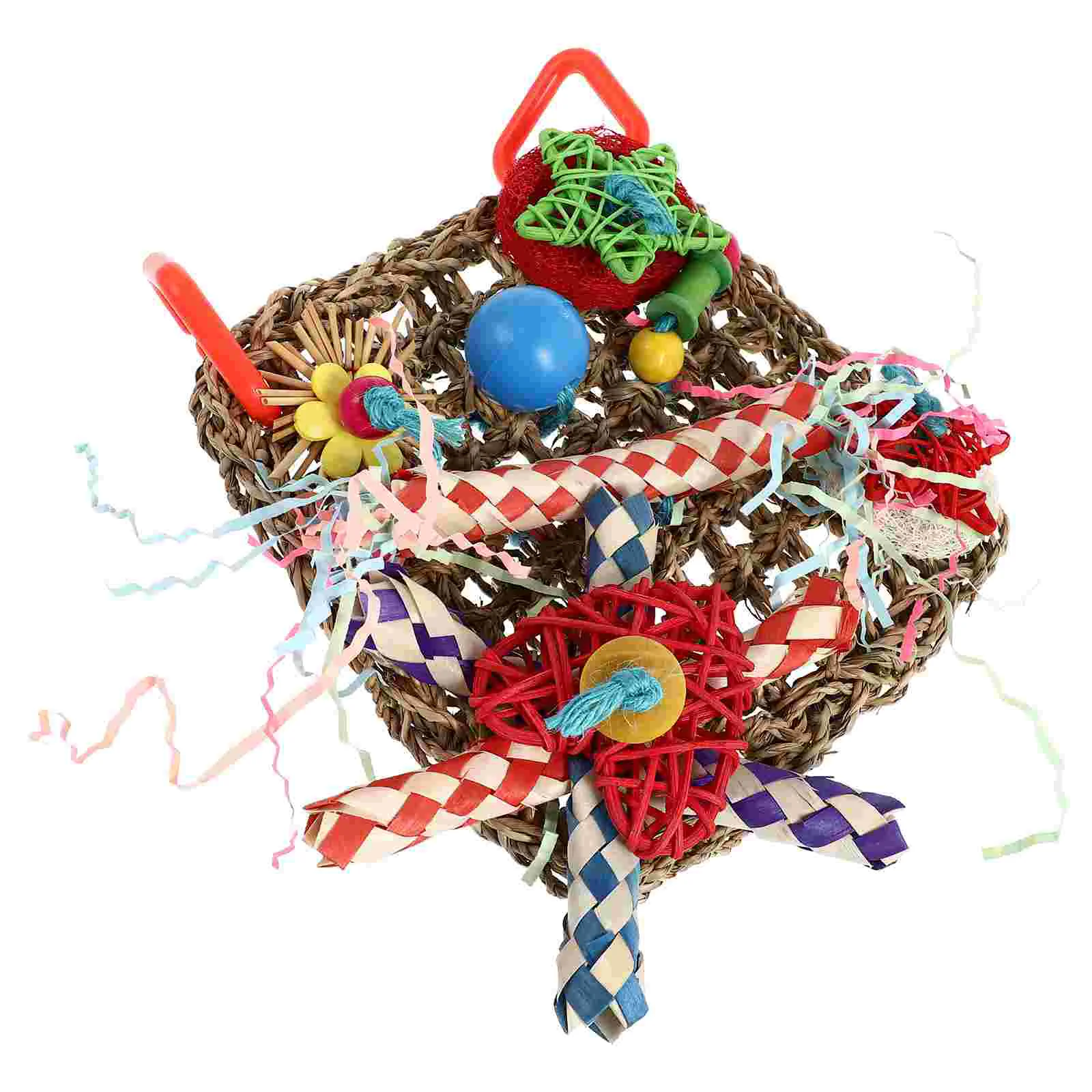 Birdparrotcage Net Chewing Shredder Hanging Climbing Rope Pet Chew Parrots Supplies Training Foraging Knots Plaything Block
Birdparrotcage Net Chewing Shredder Hanging Climbing Rope Pet Chew Parrots Supplies Training Foraging Knots Plaything Block