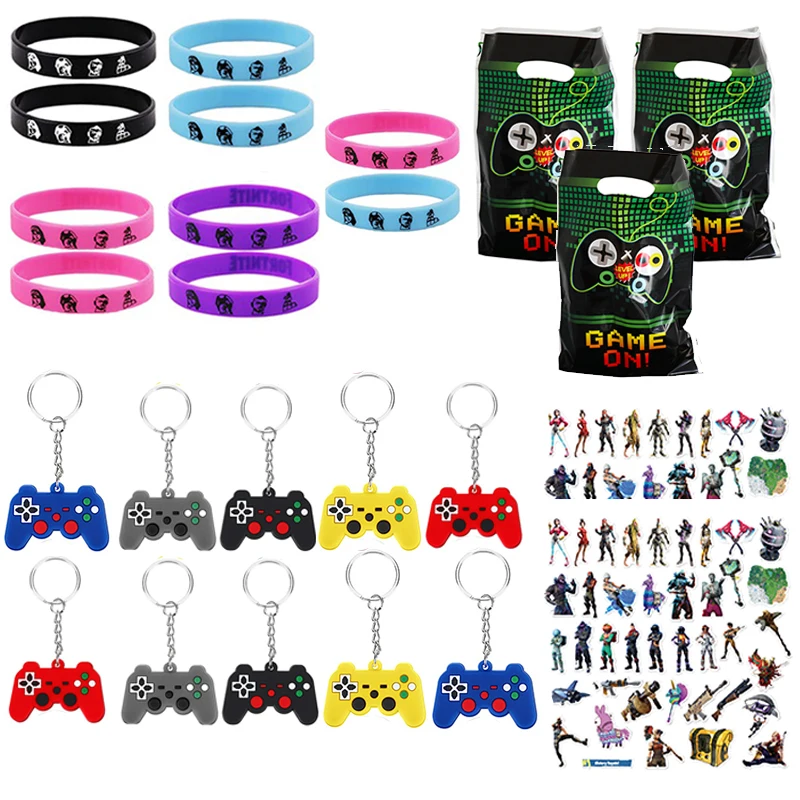 70pcs Video Game Party Favors Set Kids Birthday Party Pinata Filler Keychain Stickers Wedding Christmas Gifts Guests
70pcs Video Game Party Favors Set Kids Birthday Party Pinata Filler Keychain Stickers Wedding Christmas Gifts Guests