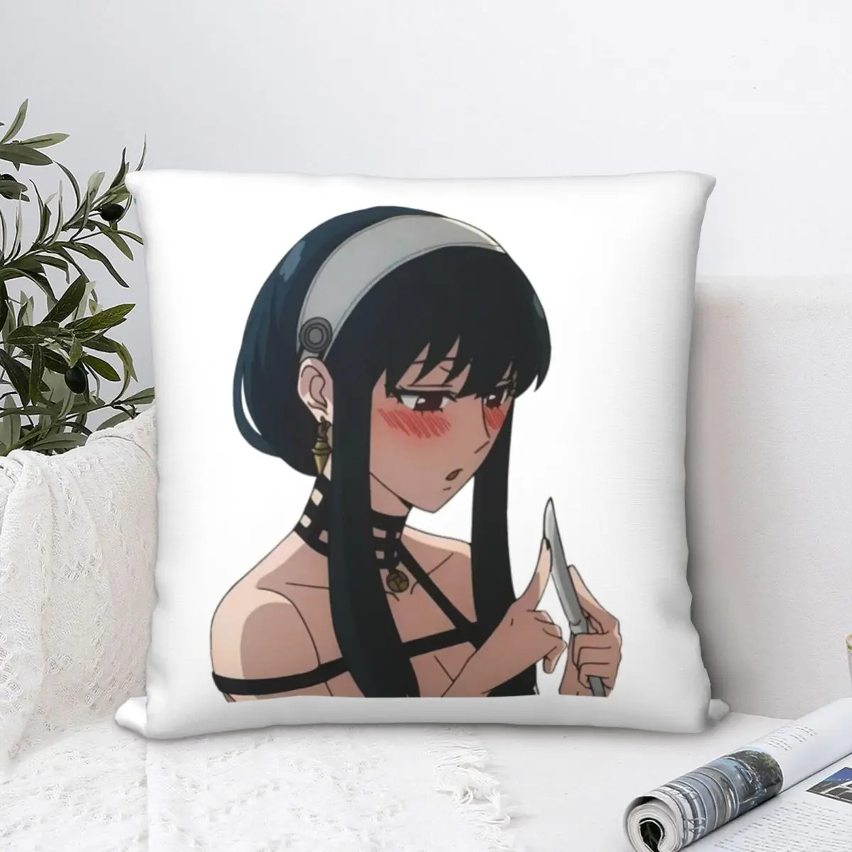Anime Spy X Family Throw Pillow Cover Polyester Throw Pillow Yor Forger Novelty Cushion Covers
Anime Spy X Family Throw Pillow Cover Polyester Throw Pillow Yor Forger Novelty Cushion Covers