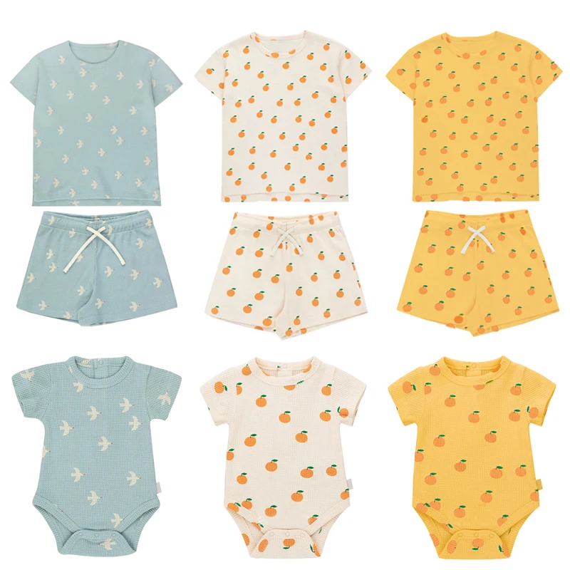 2022 New Summer Baby Boys Clothes Sets Brand Design Infant Toddler Cute Print Short Sleeve T Shirt + Shorts 2 Pcs Clothing Sets
2022 New Summer Baby Boys Clothes Sets Brand Design Infant Toddler Cute Print Short Sleeve T Shirt + Shorts 2 Pcs Clothing Sets
