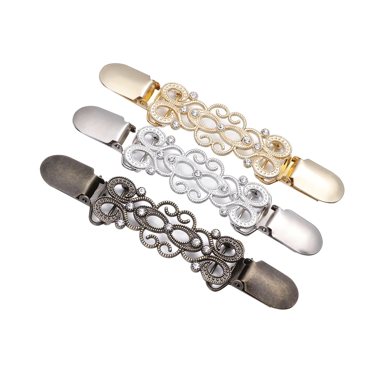 Clips Sweater Cardigan Chain Shawl Collar Clip Broochwomen Pin Dress Clasp Shirtscarf Cinch Buckle Clothes Dresses Vintage
Clips Sweater Cardigan Chain Shawl Collar Clip Broochwomen Pin Dress Clasp Shirtscarf Cinch Buckle Clothes Dresses Vintage