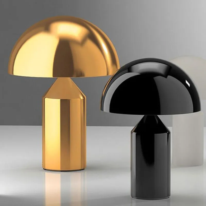 High-quality Creative Plating Golden Table Lamp Simple Metal Bedroom Living Room Decoration Mushroom Desk LED Lighting Fixture
High-quality Creative Plating Golden Table Lamp Simple Metal Bedroom Living Room Decoration Mushroom Desk LED Lighting Fixture